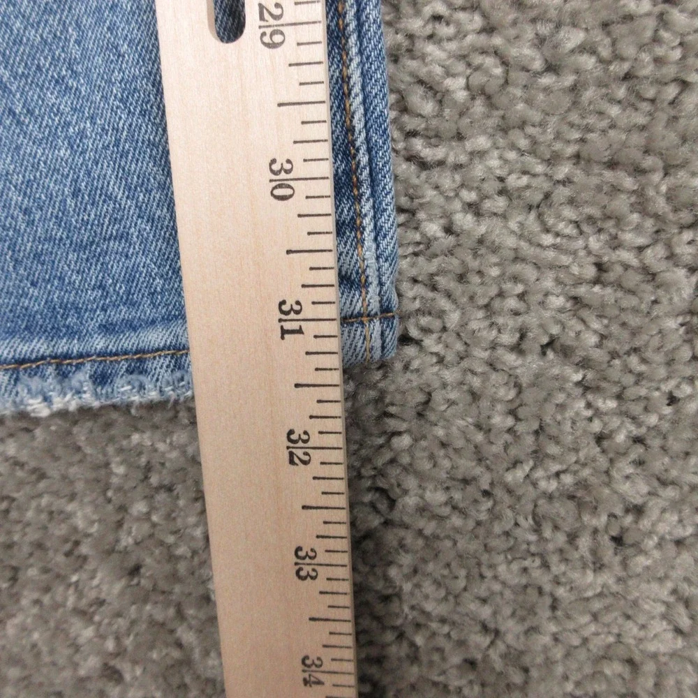 Levis Jeans Mens 38x32 Blue 501 Button Fly Original Straight Faded Denim‎ Pants